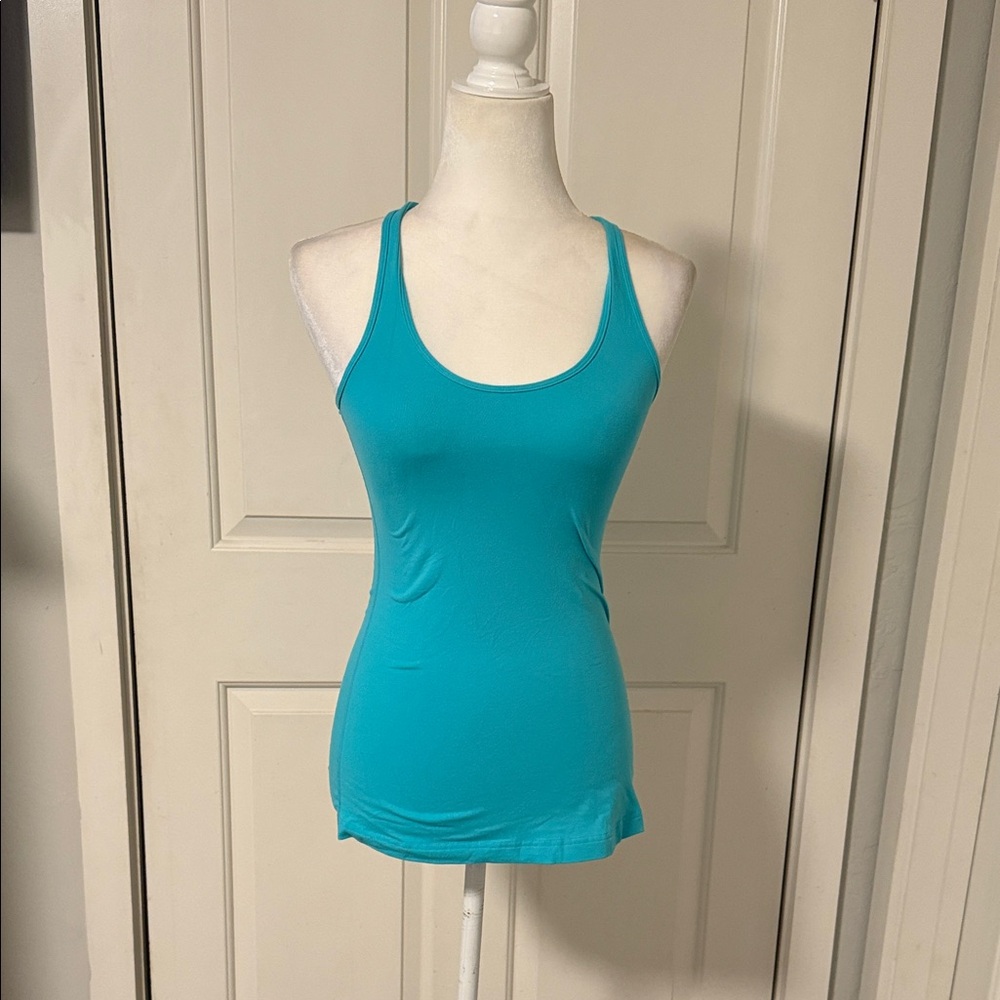 Lululemon Athletica Turquoise Tank Top